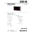 SONY XVMH6 Service Manual