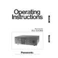 PANASONIC WJSX350 Owners Manual