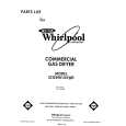 WHIRLPOOL 3CG2901XSW0 Parts Catalog