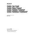 SONY OHB-730WS Service Manual