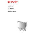 SHARP LLT15V1 Manual de Usuario