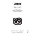 ZANUSSI ZKH 863LX ZAN/HIC-8 Owners Manual