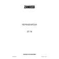 ZANUSSI ZT79 Owners Manual