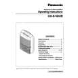 PANASONIC CDB1600R Owners Manual