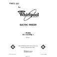 WHIRLPOOL EV110CXRW1 Catálogo de piezas