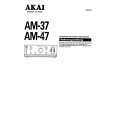 AKAI AM-37 Owners Manual
