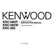 KENWOOD KRC-685W Manual de Usuario
