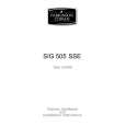 PARKINSON COWAN SiG505SSEN Owners Manual