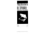 TECHNICS SL-1600MK2 Owners Manual