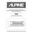 ALPINE 3339 Owners Manual
