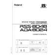 ROLAND ADA-8024 Owners Manual