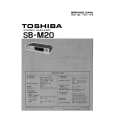 TOSHIBA SB-M20 Service Manual