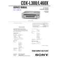 SONY CDXL300 Manual de Servicio