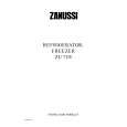 ZANUSSI ZU77115 Owners Manual