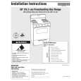 WHIRLPOOL VSF303PEKQ2 Installation Manual