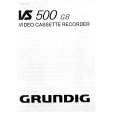 GRUNDIG VS500GB Instrukcja Obsługi