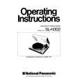 TECHNICS SL-H302 Manual de Usuario
