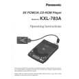 PANASONIC KXL783A Manual de Usuario