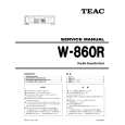 TEAC W-860R Instrukcja Serwisowa