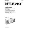 SONY CFD-455 Owners Manual