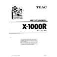 TEAC X1000R Service Manual