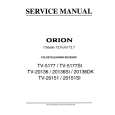 ORION TV20151/SI Service Manual