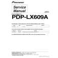 PIONEER PDP-LX609A/YP Manual de Servicio