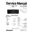 PANASONIC RX-DT530 Instrukcja Serwisowa