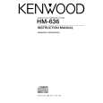 KENWOOD HM-636 Owners Manual