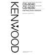 KENWOOD CS-6040 Instrukcja Obsługi