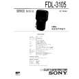 SONY FDL-3105 Owners Manual