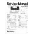 TECHNICS RSCH505 Service Manual