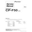 PIONEER CP-F50/XDCN Manual de Servicio