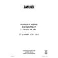 ZANUSSI ZV 230 MR Owners Manual