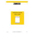 ZANUSSI DWS6804 Owners Manual