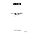 ZANUSSI ZR714W Owners Manual