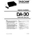 TEAC DA30 Service Manual