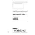 WHIRLPOOL AGB 591/WP Installation Manual