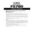KAWAI FS780 Owners Manual