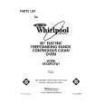 WHIRLPOOL RF330PXXN1 Parts Catalog