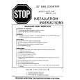 WHIRLPOOL KGCS1340 Installation Manual