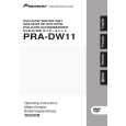 PIONEER PRA-DW11/ZUCYV/WL Instrukcja Obsługi