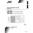 JVC UX-G4 for SE Manual de Usuario