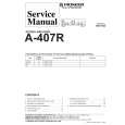 PIONEER A407R Service Manual