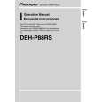 PIONEER DEH-P88RS/XN/EW Owners Manual