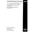 AEG ES500-D Manual de Usuario