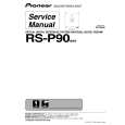 PIONEER RS-P90/EW5 Service Manual