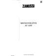 ZANUSSI ZC140T Owners Manual