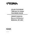 PRIMA H2420 Owners Manual