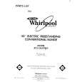 WHIRLPOOL RF3100XPW0 Parts Catalog